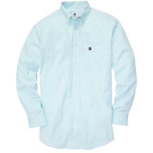 NWT Southern Proper Weekend Shirt Hushed Green Dot Button Front Men’s Small